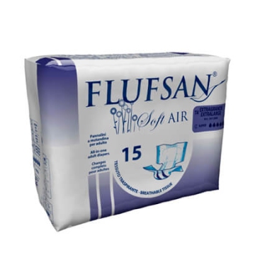 Подгузники для взрослых Flufsan Soft AIR SUP NIGHT, фото № 3