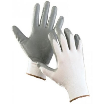 Перчатки нейлоновые с нитрильным покрытием, фото № 4