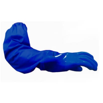 Длинные и толстые перчатки из ПВХ «Ойл Резист Лонг», фото № 2