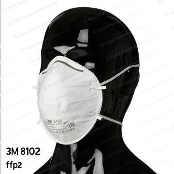 Респиратор маска 3M 8102 ffp2, фото № 2