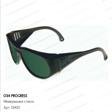 Защитные открытые очки серия О34 PROGRESS, фото № 4